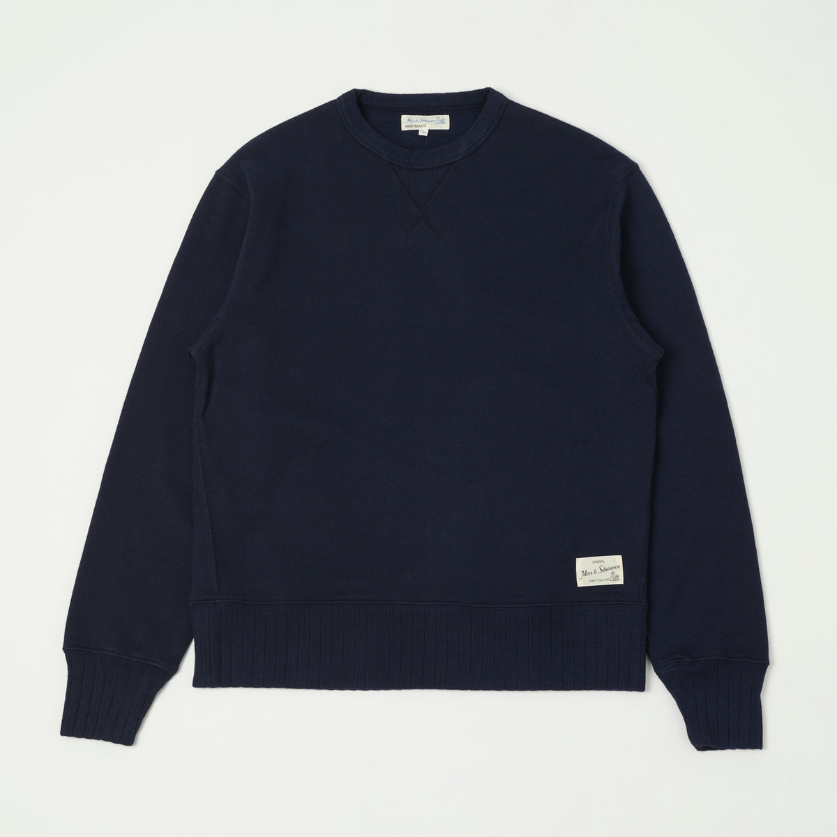 Merz b. Schwanen Relaxed Sweatshirt - Dark Navy