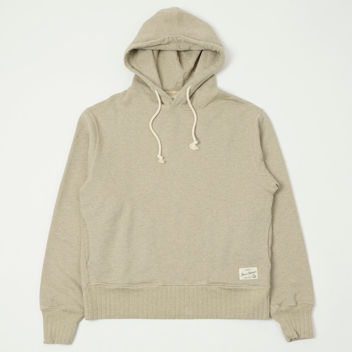 Merz b. Schwanen Relaxed Fit Hoodie - Grey Melange