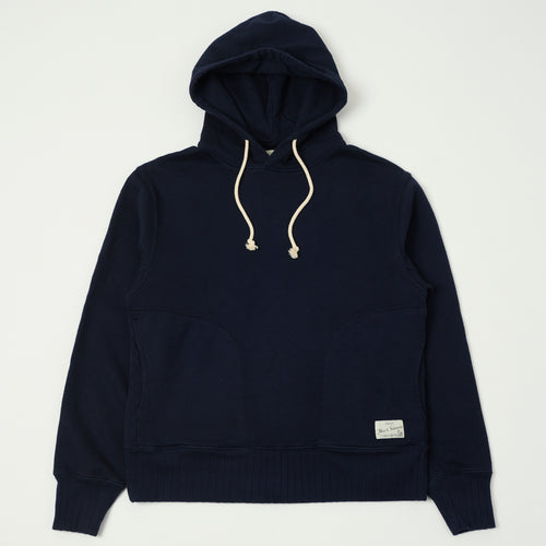 Merz b. Schwanen Relaxed Fit Hoodie - Dark Navy