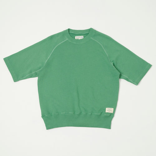 Merz b. Schwanen Short Sleeve Sweatshirt - Grass