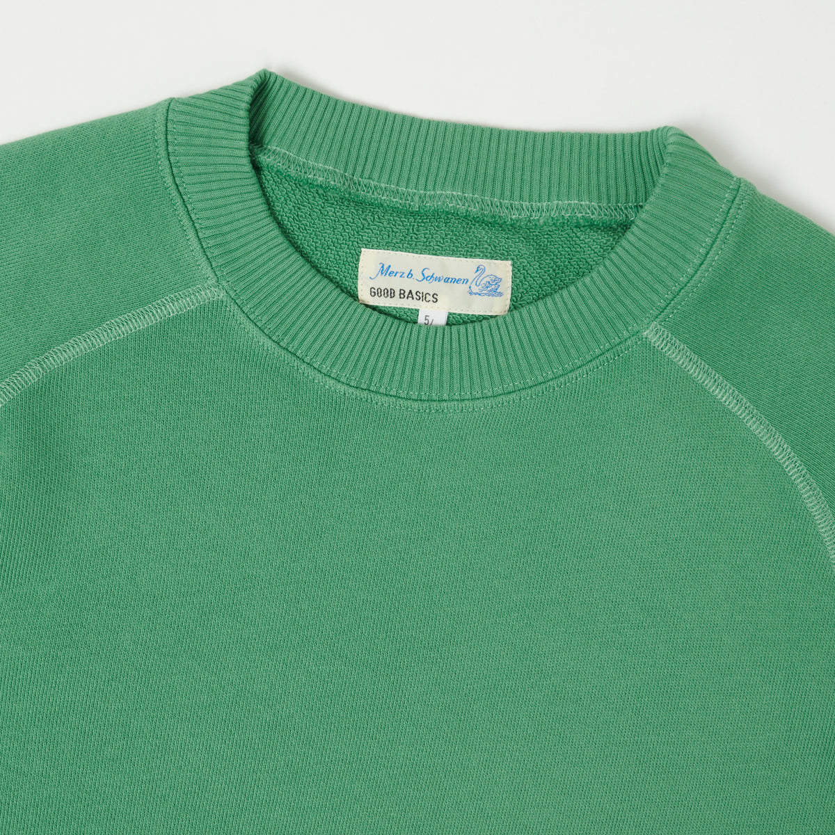 Merz b. Schwanen Short Sleeve Sweatshirt - Grass