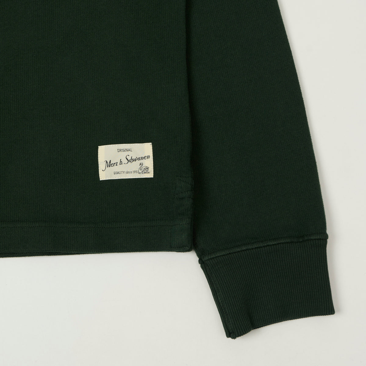 Merz b. Schwanen Rugby Shirt - Forest