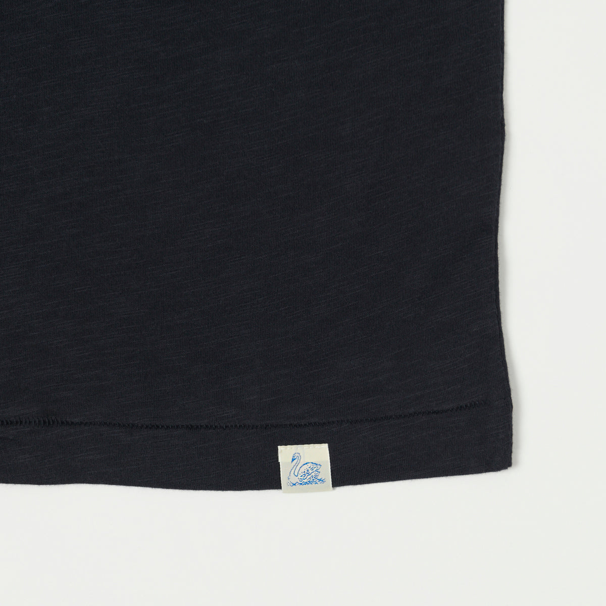 Merz b. Schwanen SCT04 Pima Slub Cotton Tee - Dark Navy