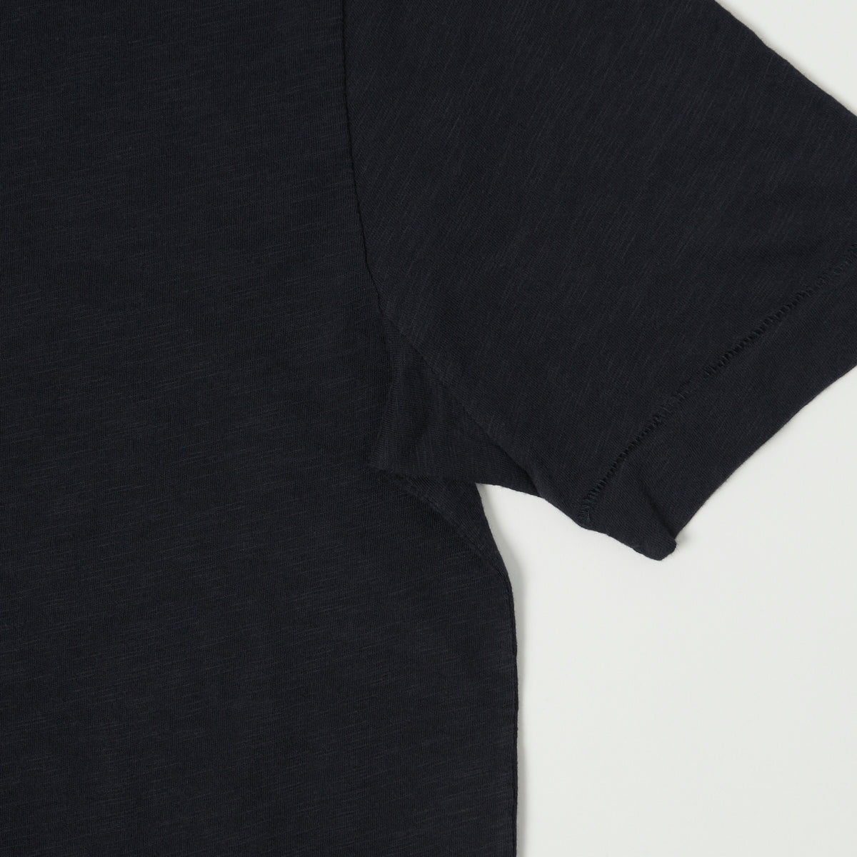 Merz b. Schwanen SCT04 Pima Slub Cotton Tee - Dark Navy