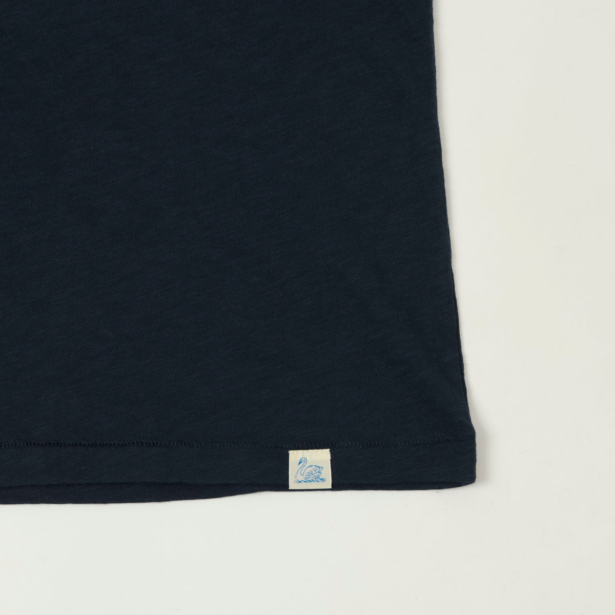 Merz b. Schwanen SCT04 Pima Slub Cotton T-Shirt - Deep Blue