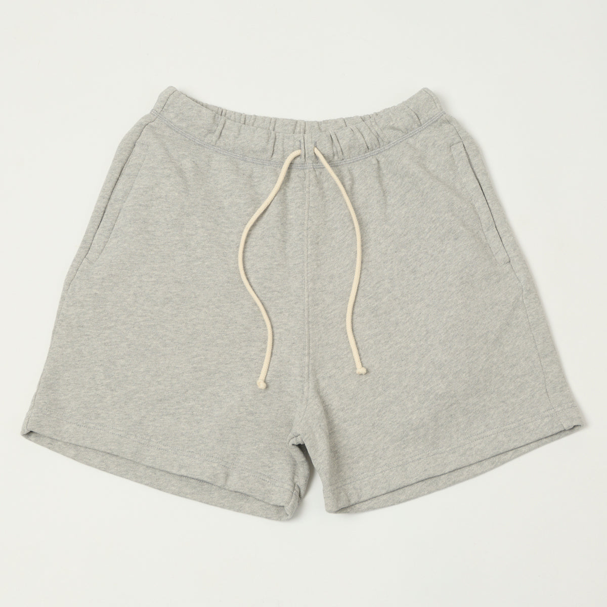 Merz b. Schwanen Organic Cotton Sweat Shorts - Grey Melange