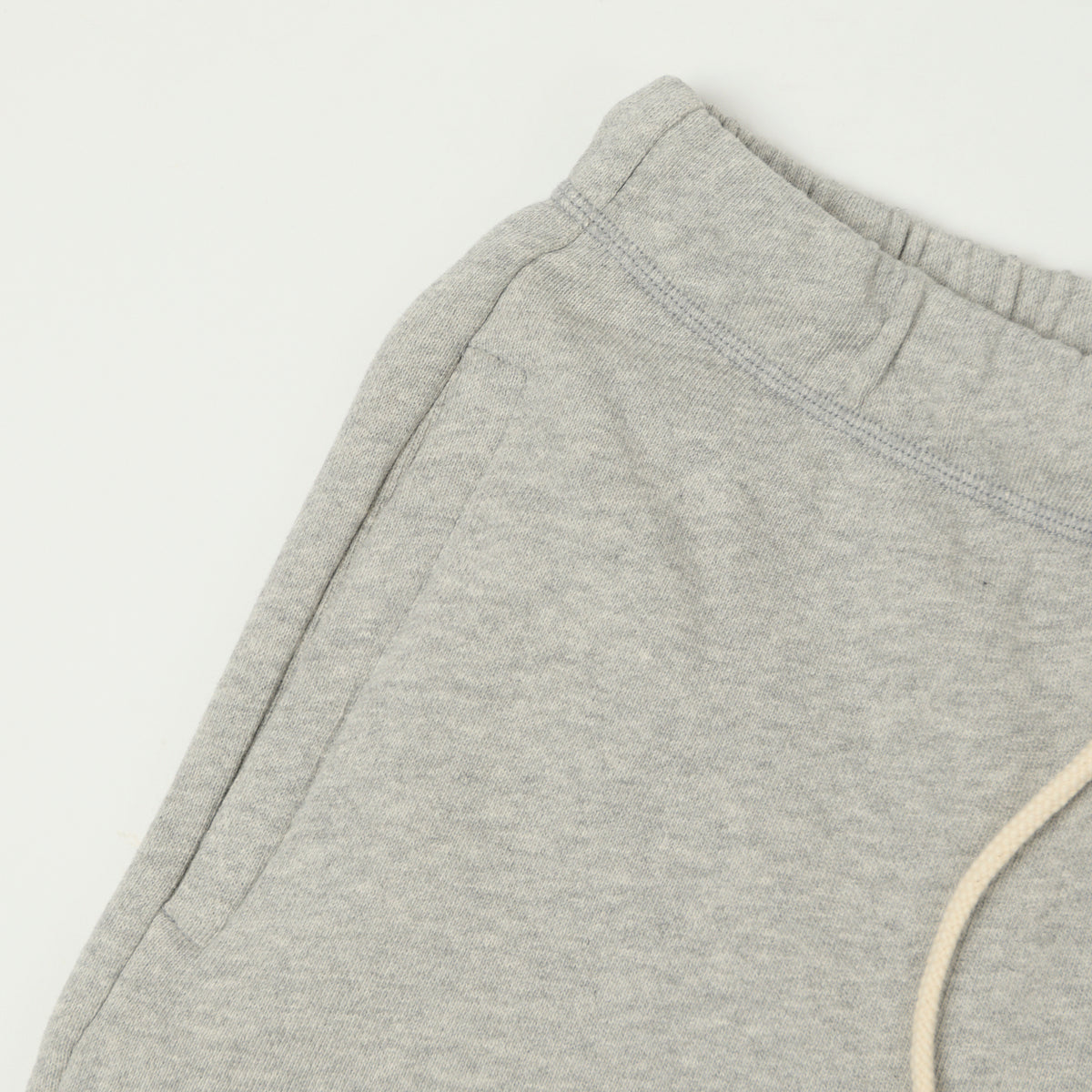 Merz b. Schwanen Organic Cotton Sweat Shorts - Grey Melange