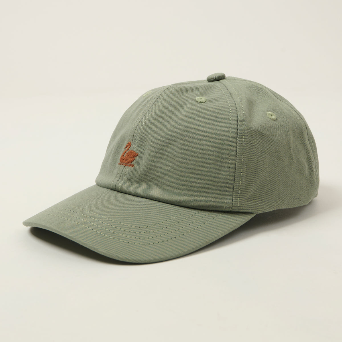 Merz b. Schwanen Swan Logo Cap - Light Army