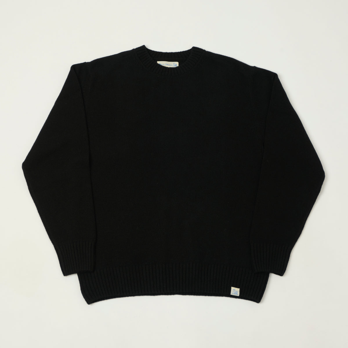 Merz b. Schwanen Wool Cashmere Knit Pullover - Deep Black