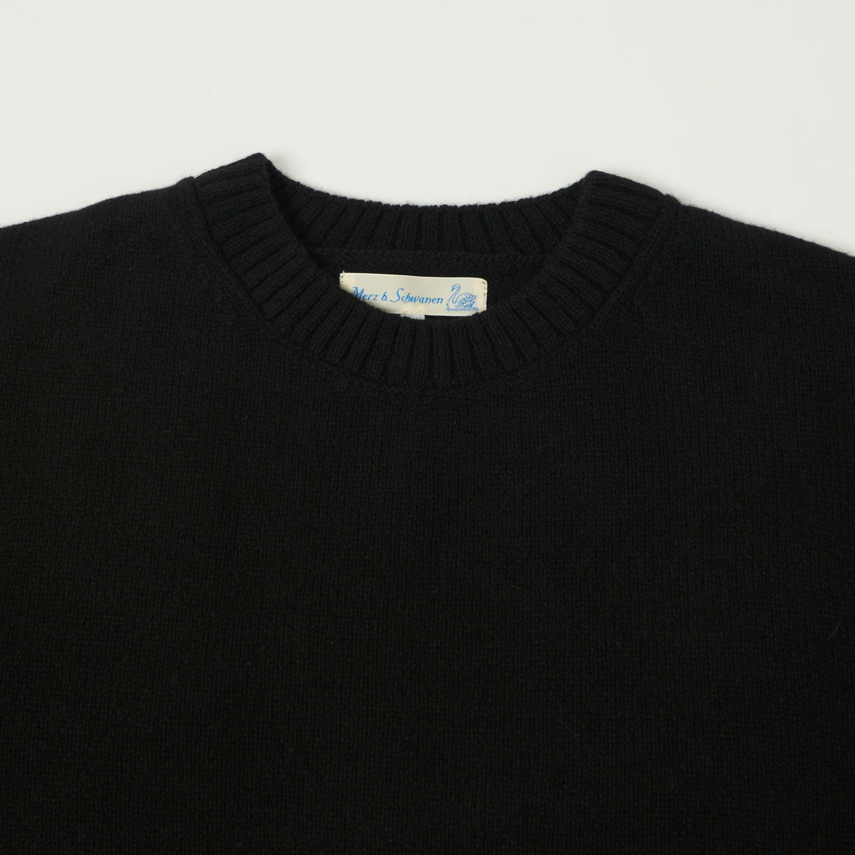 Merz b. Schwanen Cashmere Knit Pullover - Deep Black