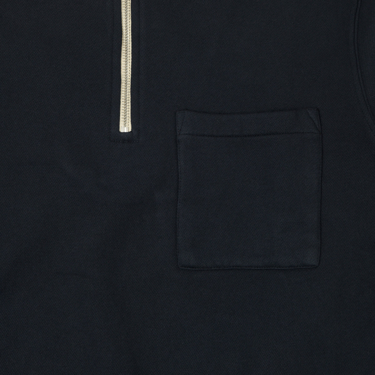 Merz b. Schwanen Quarter Zip Sweatshirt - Charcoal