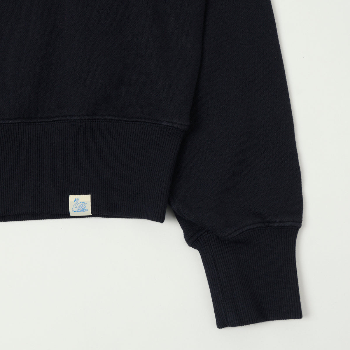 Merz b. Schwanen Quarter Zip Sweatshirt - Dark Navy