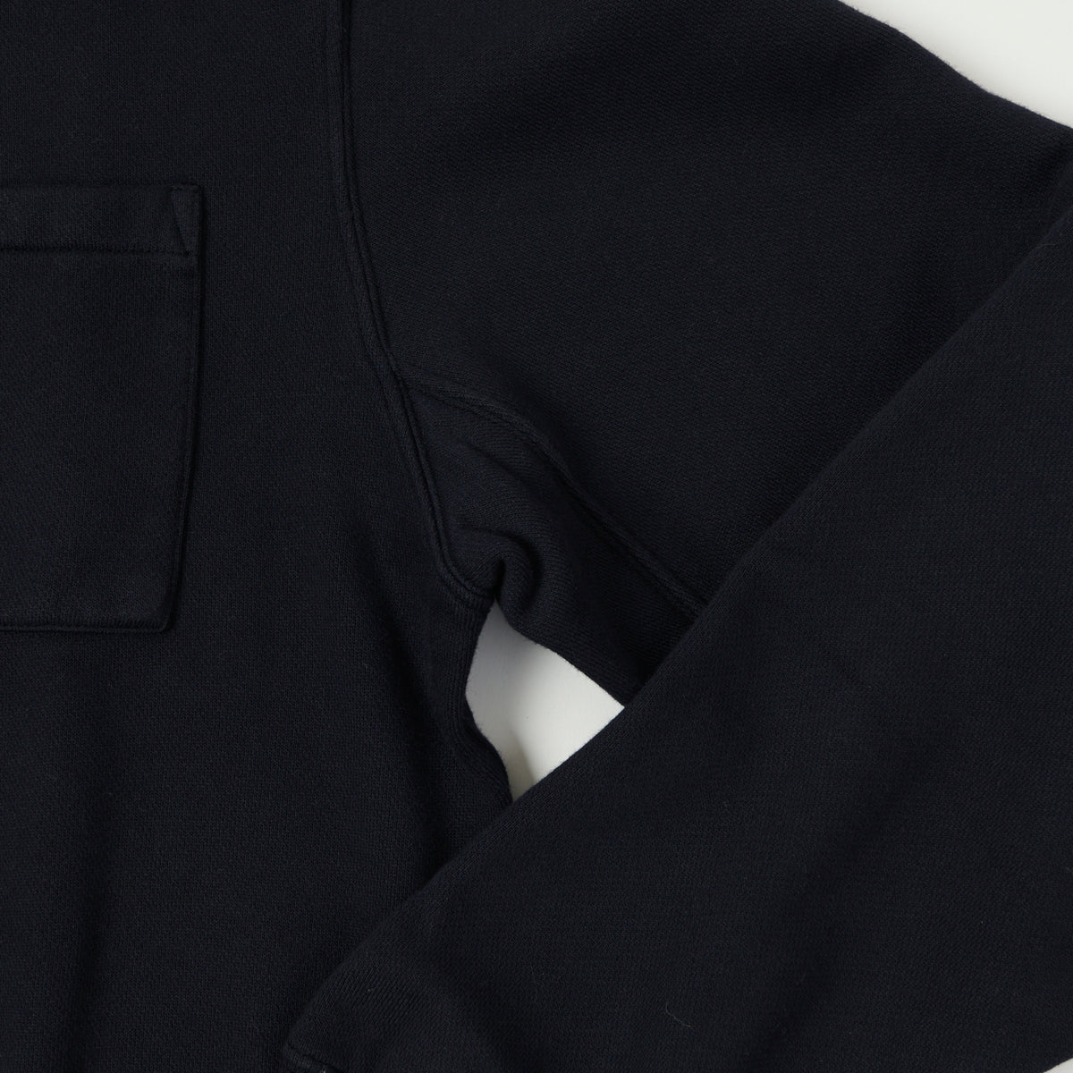 Merz b. Schwanen Quarter Zip Sweatshirt - Dark Navy