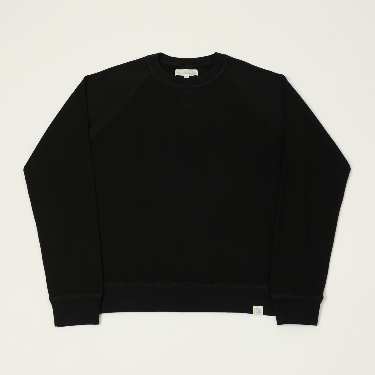 Merz b. Schwanen Organic Cotton Sweatshirt - Deep Black
