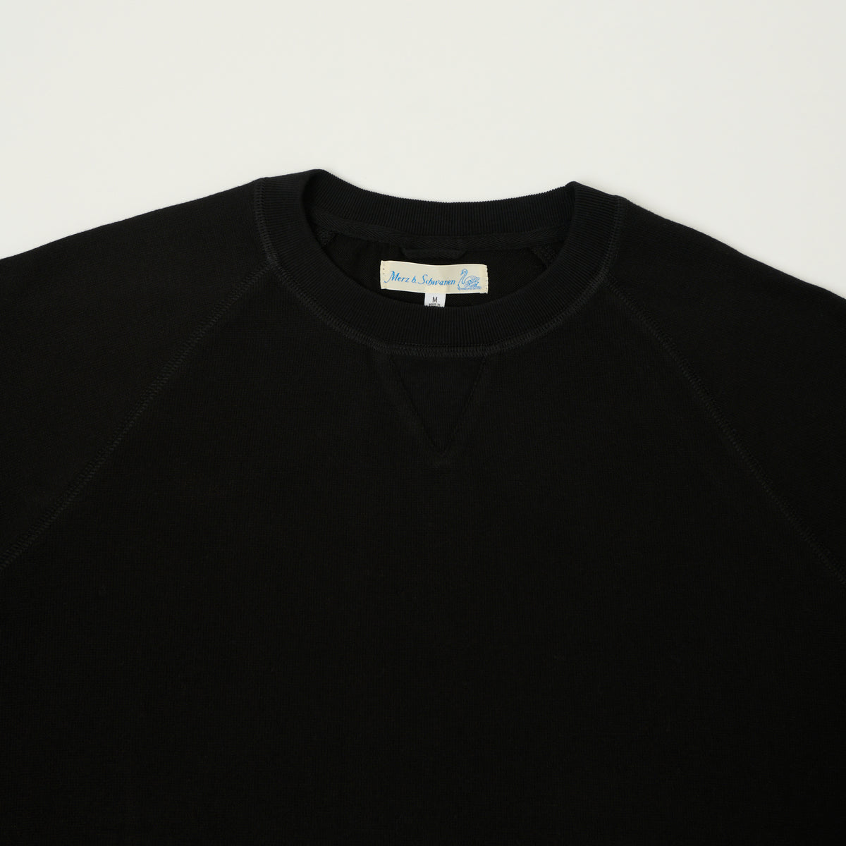 Merz b. Schwanen Organic Cotton Sweatshirt - Deep Black