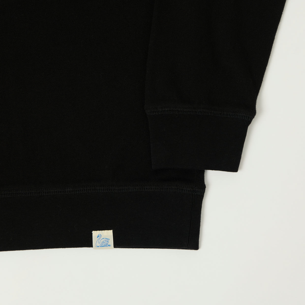Merz b. Schwanen Organic Cotton Sweatshirt - Deep Black