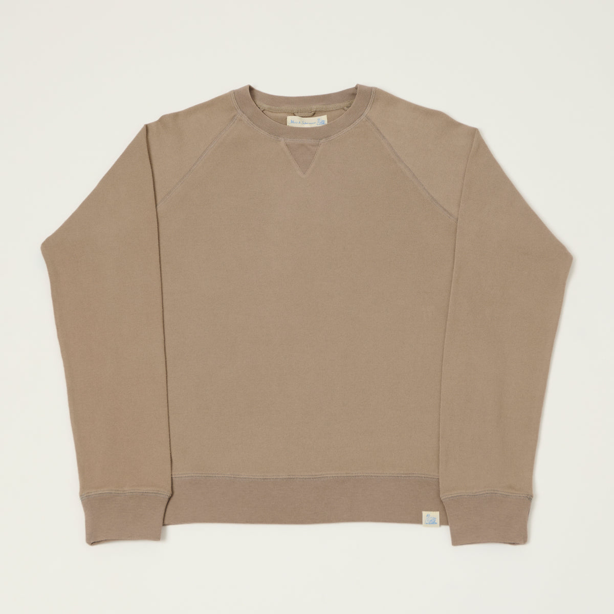 Merz b. Schwanen Organic Cotton Sweatshirt - Faded Grain
