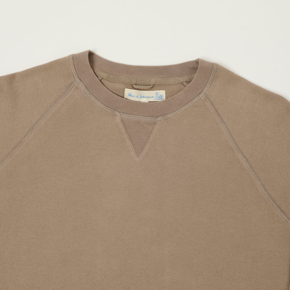 Merz b. Schwanen Organic Cotton Sweatshirt - Faded Grain