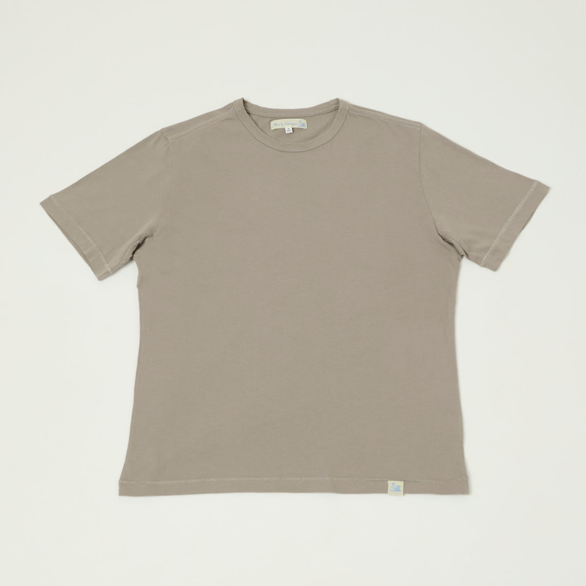Merz b. Schwanen Pima Cotton T-Shirt - Basalt Grey