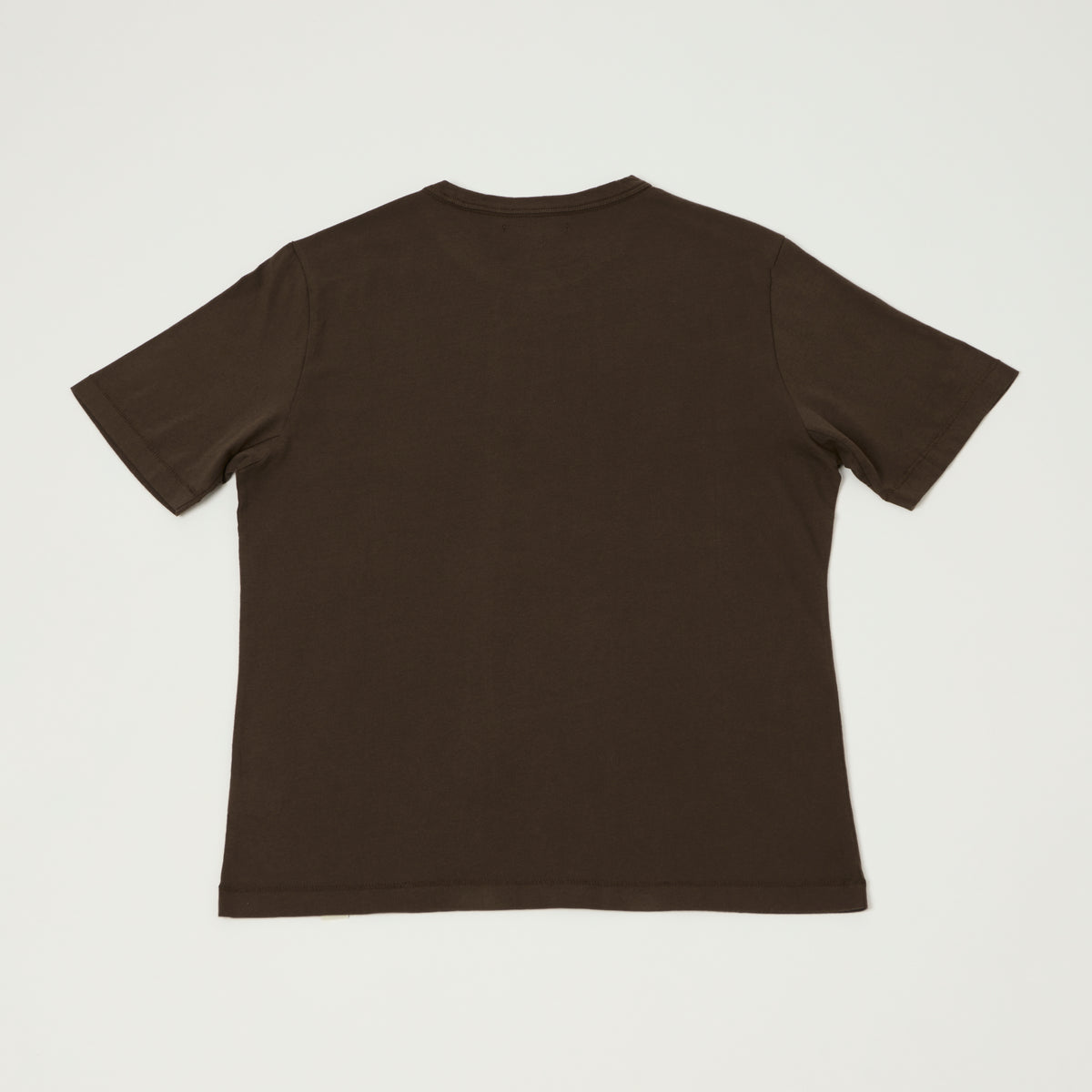 Merz b. Schwanen Pima Cotton T-Shirt - Chocolate