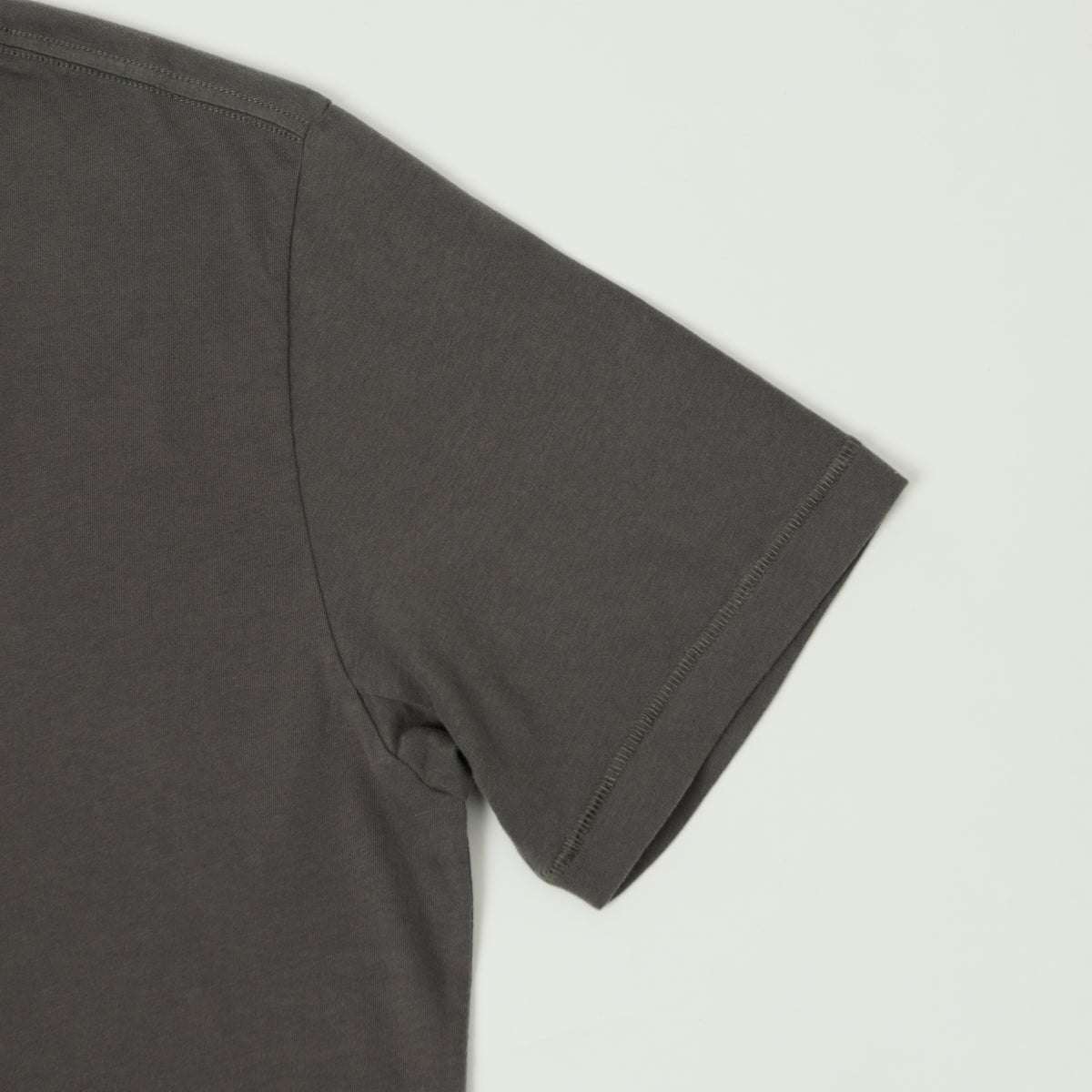 Merz b. Schwanen Pima Cotton T-Shirt - Concrete