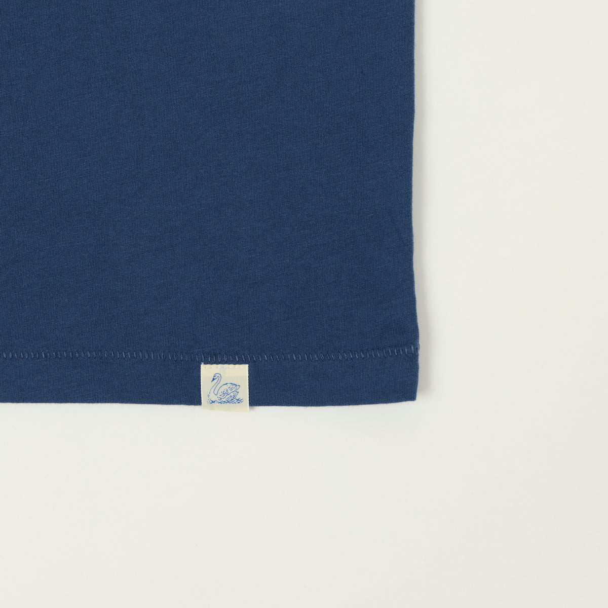 Merz b. Schwanen Pima Cotton T-Shirt - Indigo