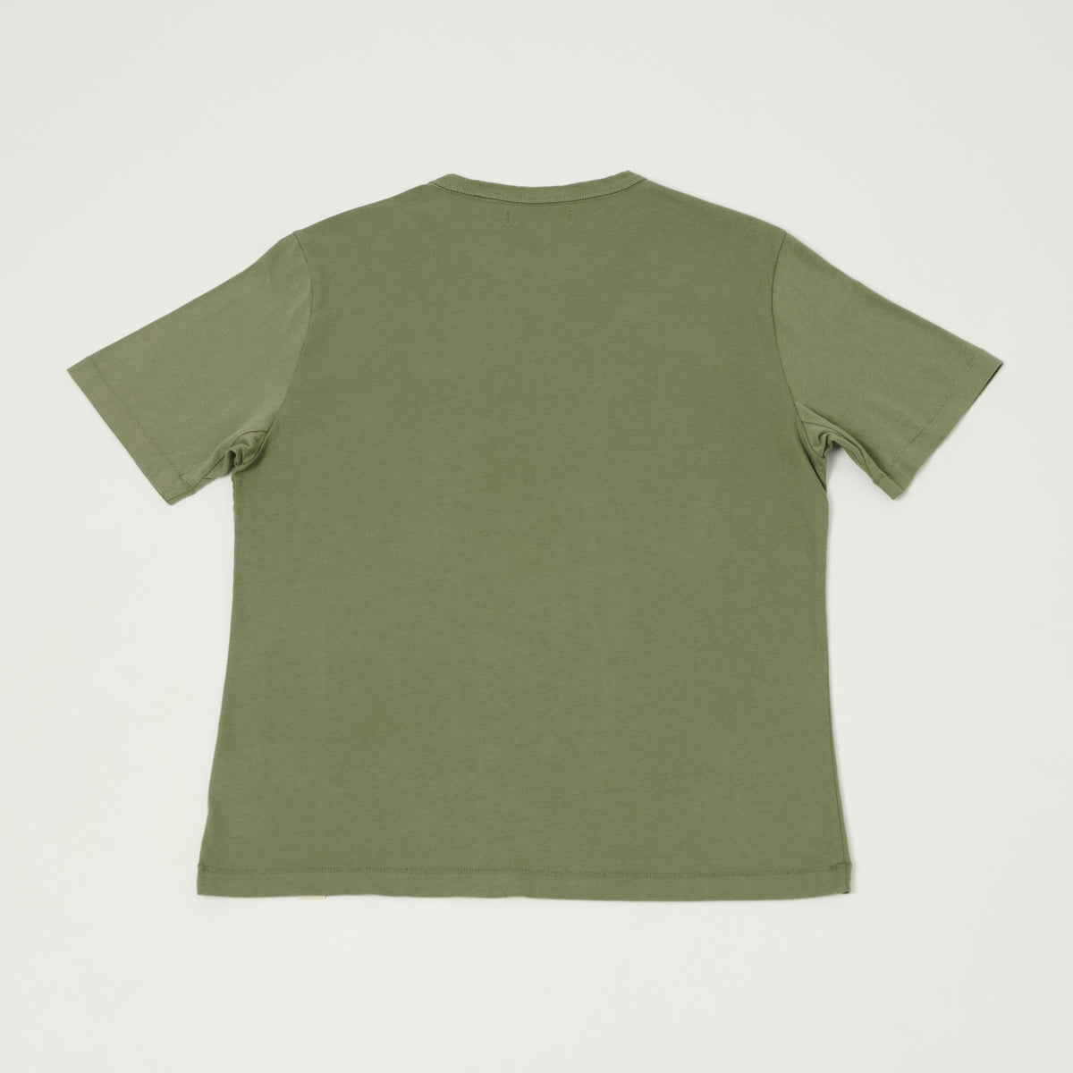 Merz b. Schwanen Pima Cotton T-Shirt - Light Army