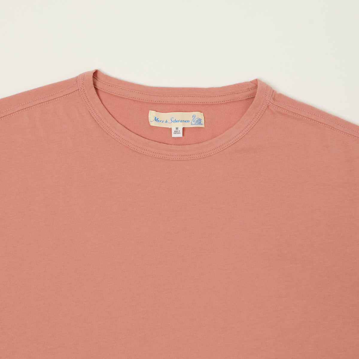 Merz b. Schwanen Pima Cotton T-Shirt - Rosewood