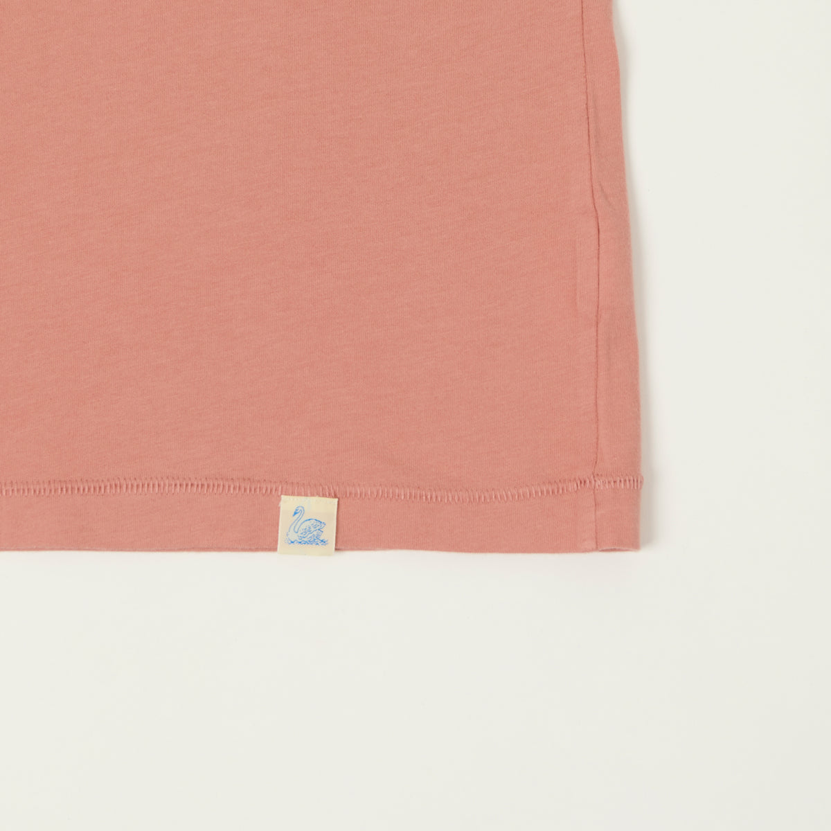 Merz b. Schwanen Pima Cotton T-Shirt - Rosewood