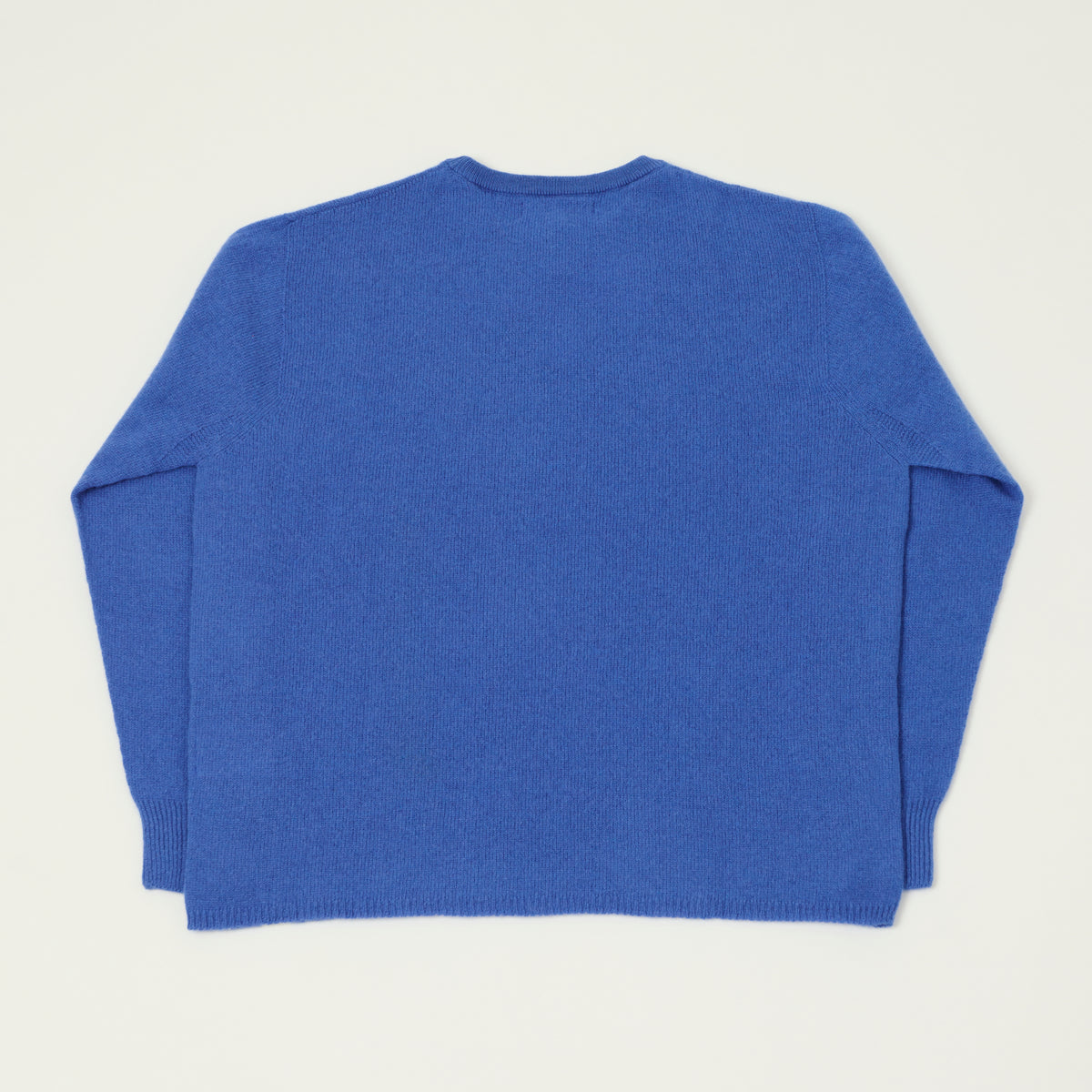 Merz b. Schwanen Lightweight Wool-Silk-Cashmere Sweater - Washed Blue