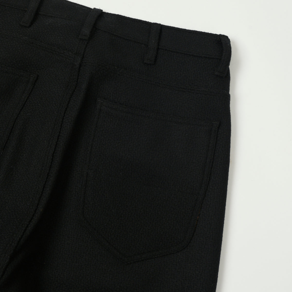 Monitaly Drop Crotch Five Pocket Pants - Vicente Black