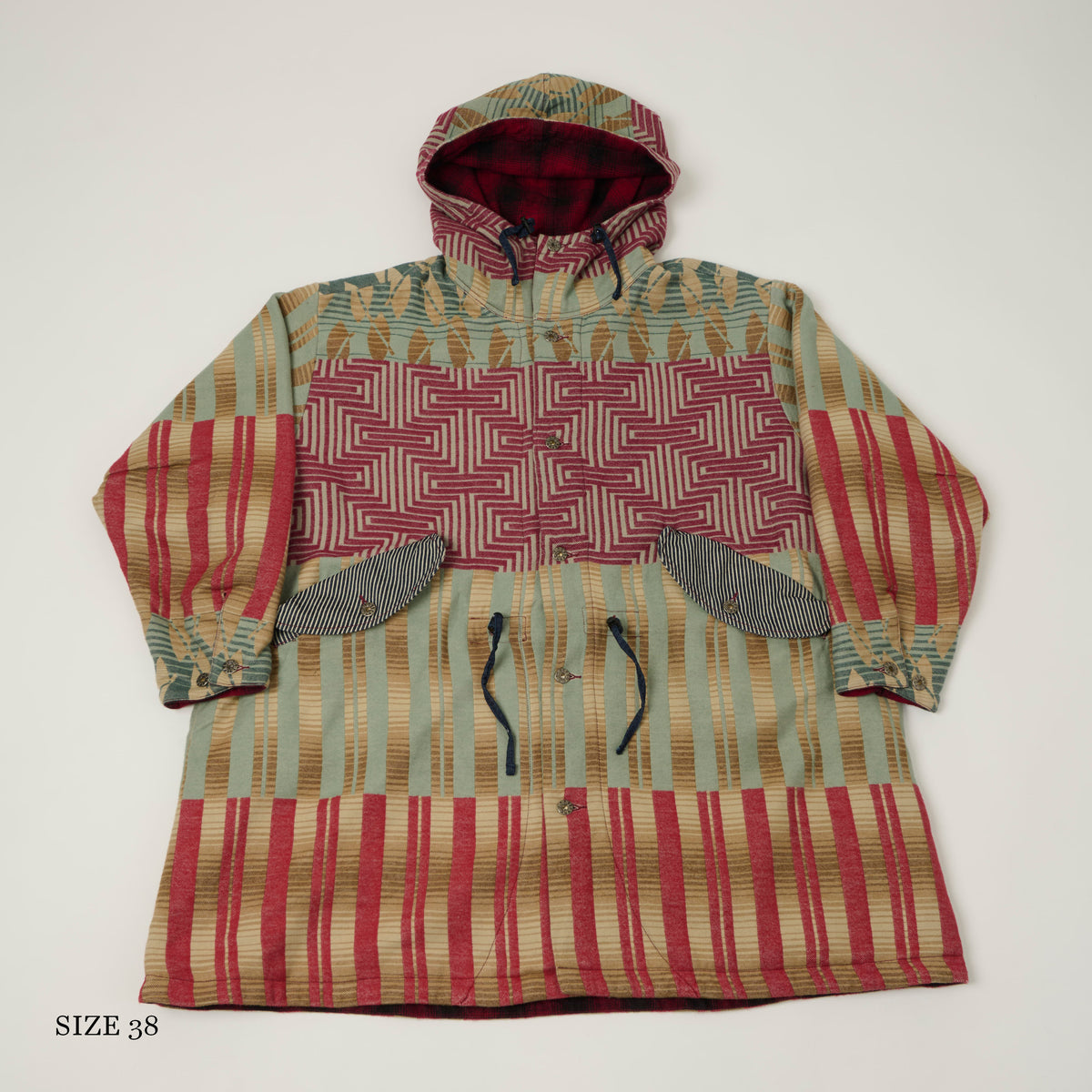 Monitaly 'Beacon' Czech Military Coat - Red