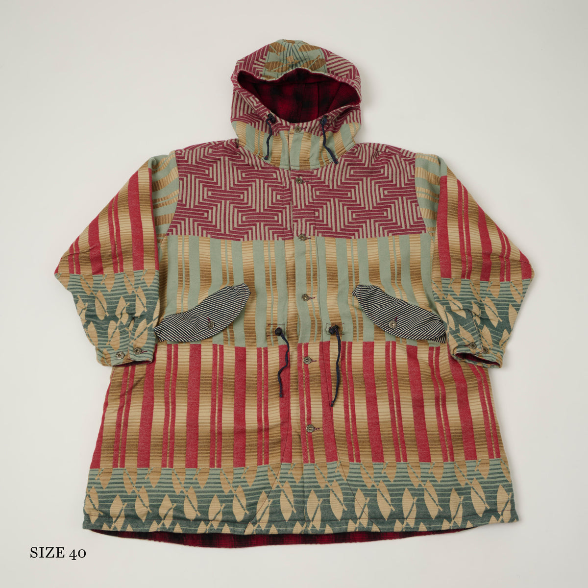 Monitaly 'Beacon' Czech Military Coat - Red