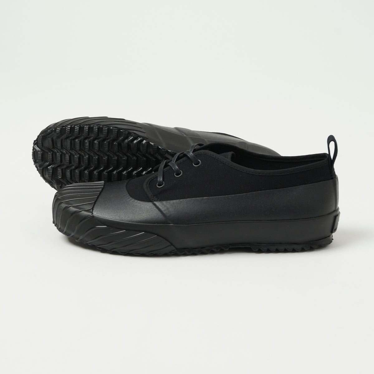 Moonstar 'Alweather' Rubber Covered Sneaker - Black
