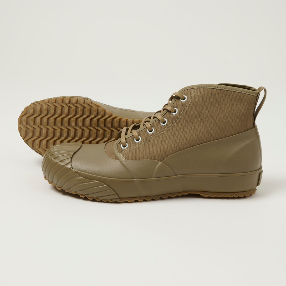 Moonstar 'Alweather' Rubber Covered Hi-Top Sneaker - Light Brown