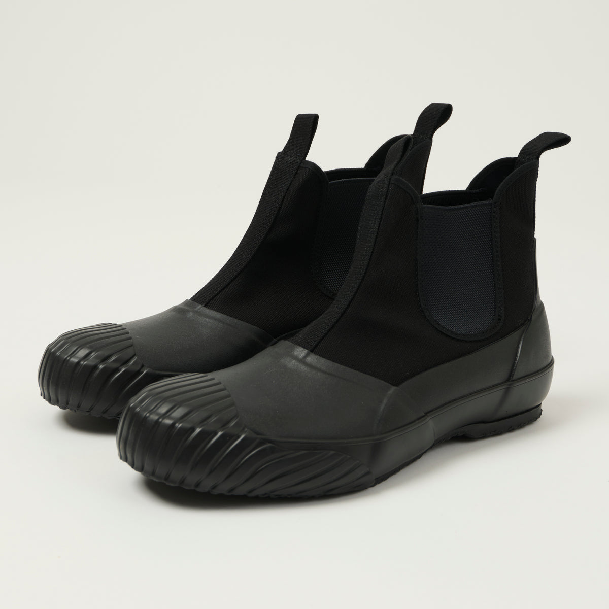 Moonstar 'Alweather Sidegoa' Slip-On Duck Boot - Black