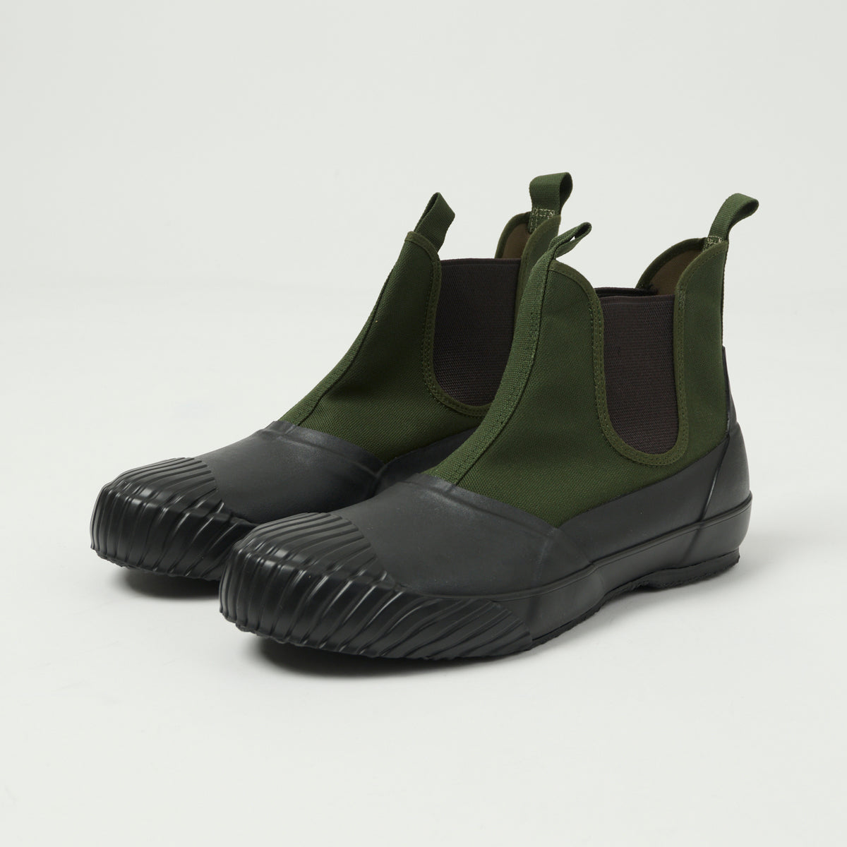 Moonstar 'Alweather Sidegoa' Slip-On Duck Boot - Khaki