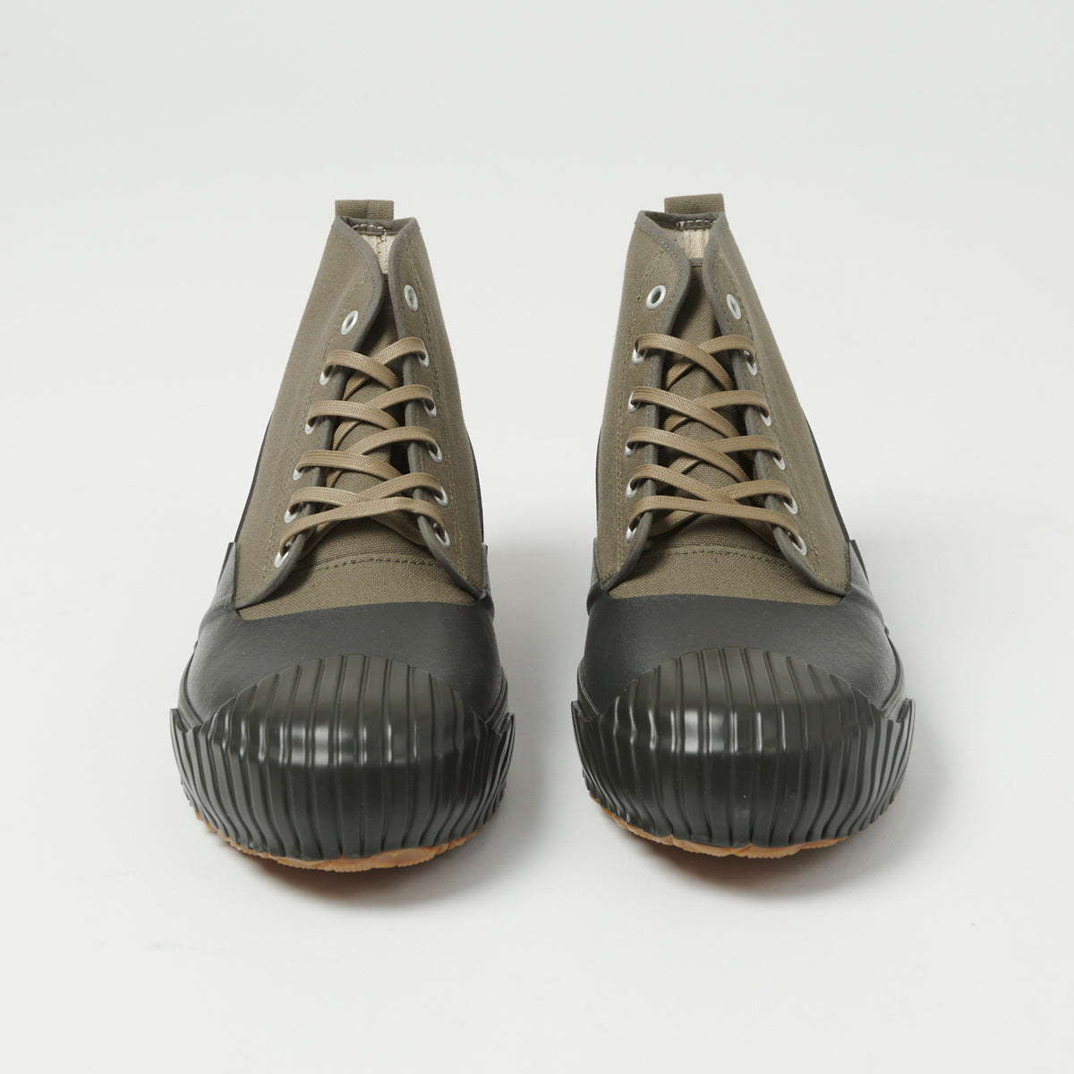 Moonstar 'Alweather' Rubber Covered Hi-Top Sneaker - Olive