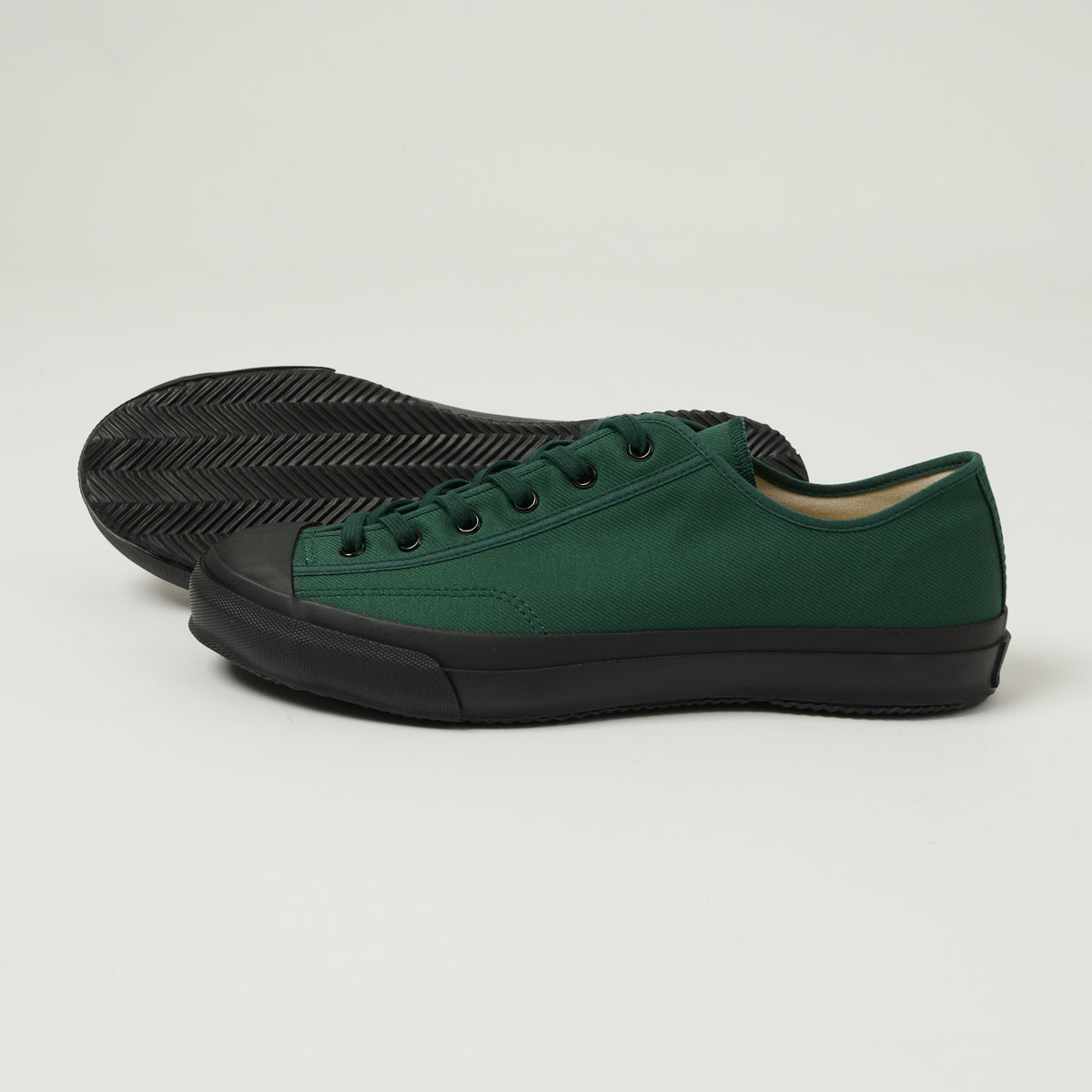Moonstar 'Gym Classic' Rubber Sole Canvas Sneaker - Dark Green