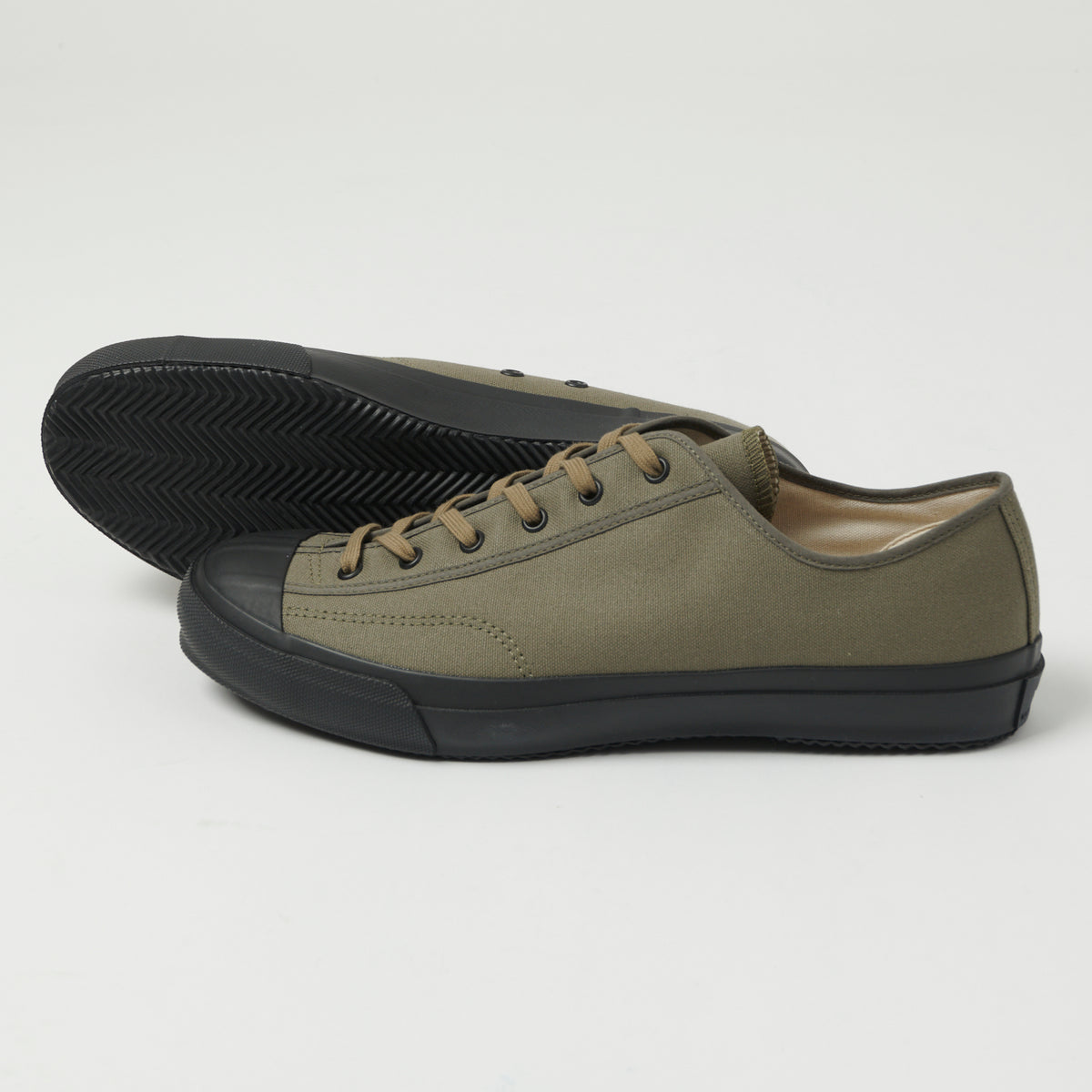 Moonstar 'Gym Classic' Rubber Sole Canvas Sneaker - Olive