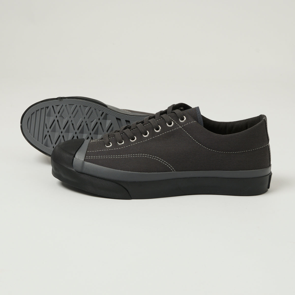 Moonstar 'Gym Court' Rubber Sole Canvas Sneaker - Charcoal