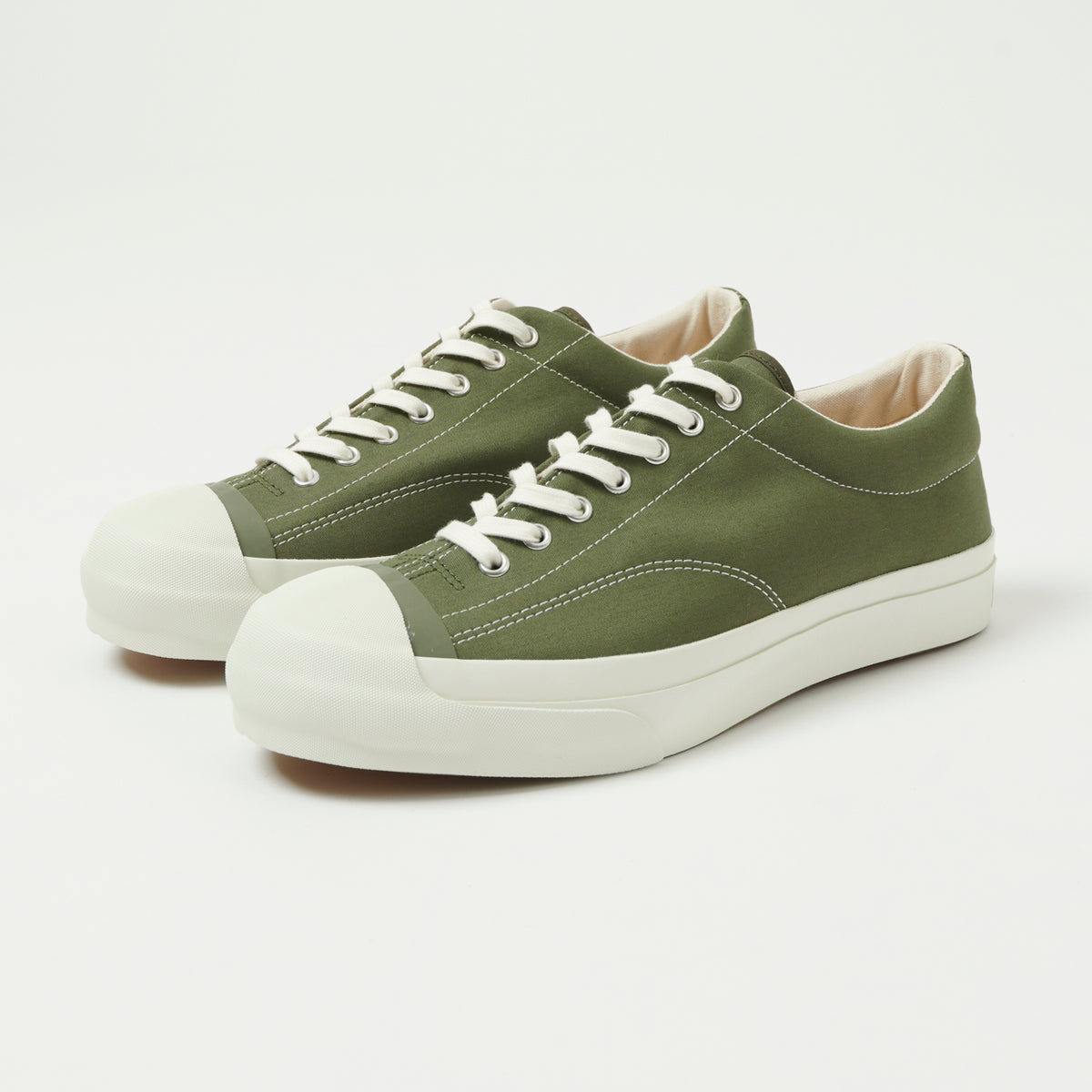 Moonstar 'Gym Court' Rubber Sole Canvas Sneaker - Olive