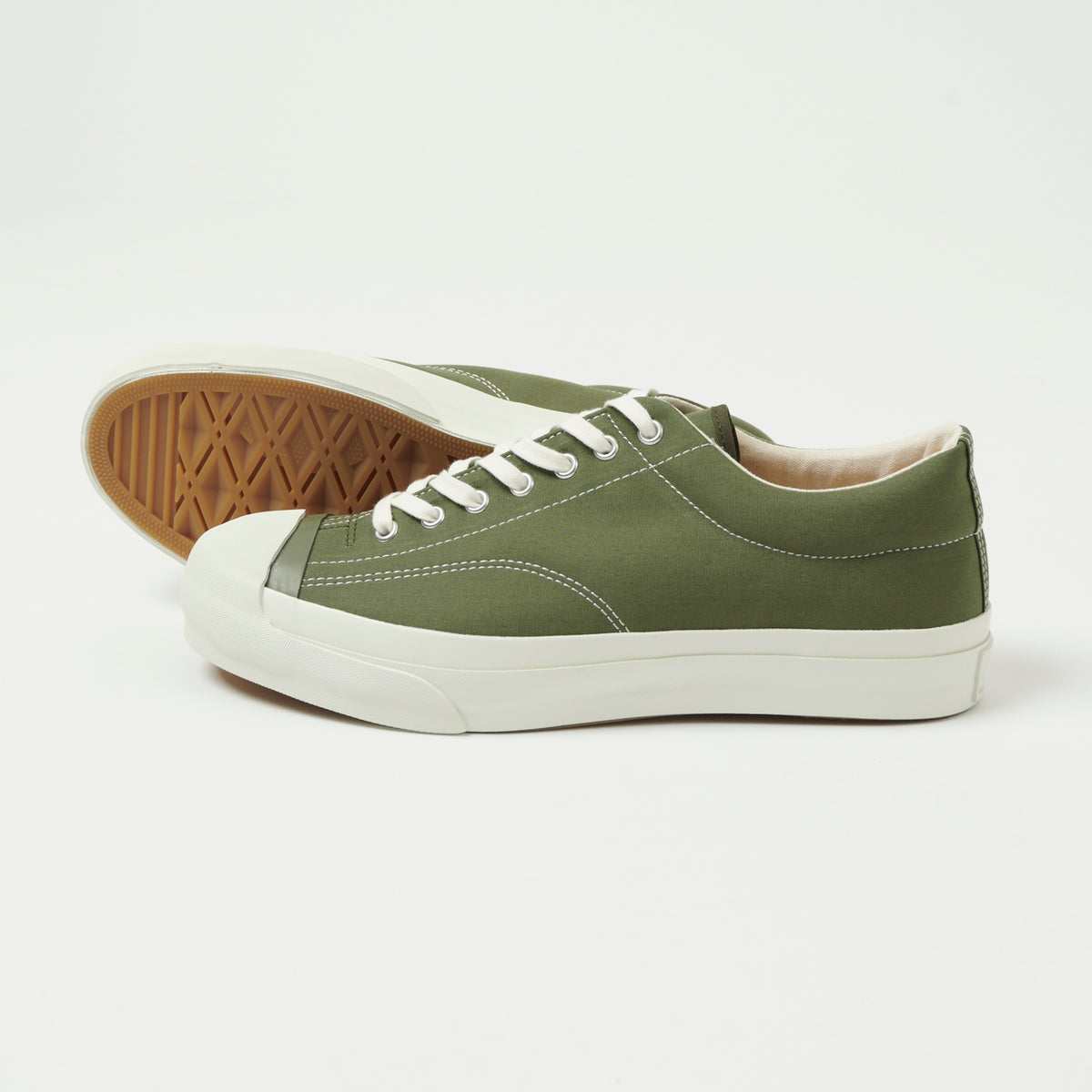 Moonstar 'Gym Court' Rubber Sole Canvas Sneaker - Olive