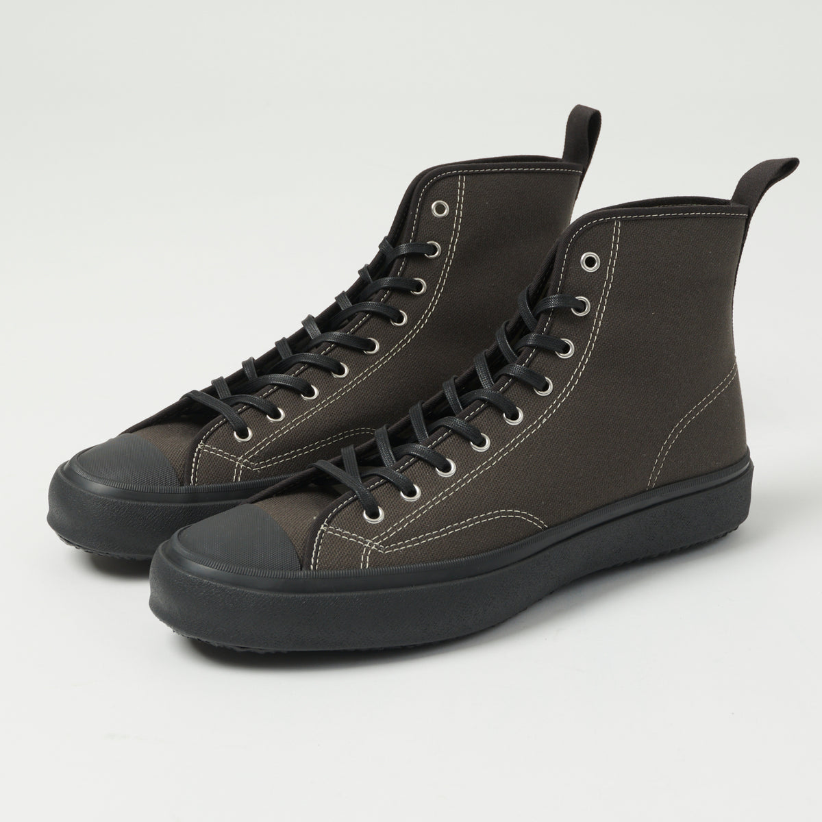 Moonstar 'Hibasket' Rubber Sole Hi-Top Sneaker - Charcoal