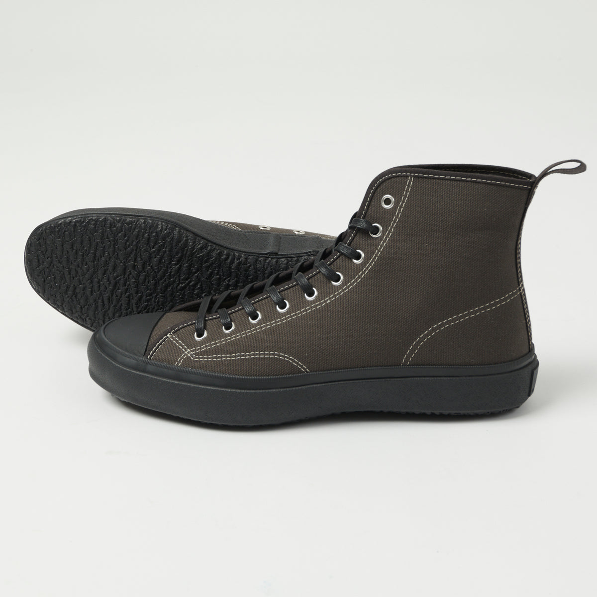 Moonstar 'Hibasket' Rubber Sole Hi-Top Sneaker - Charcoal