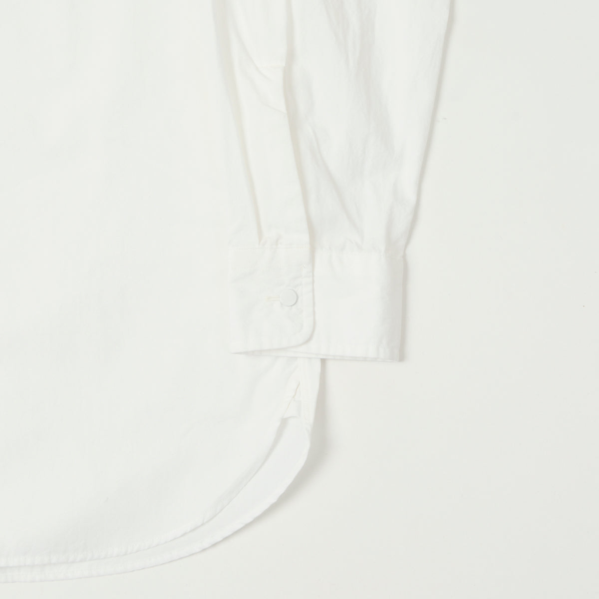 Nanamica Button Up Wind Shirt - Off White
