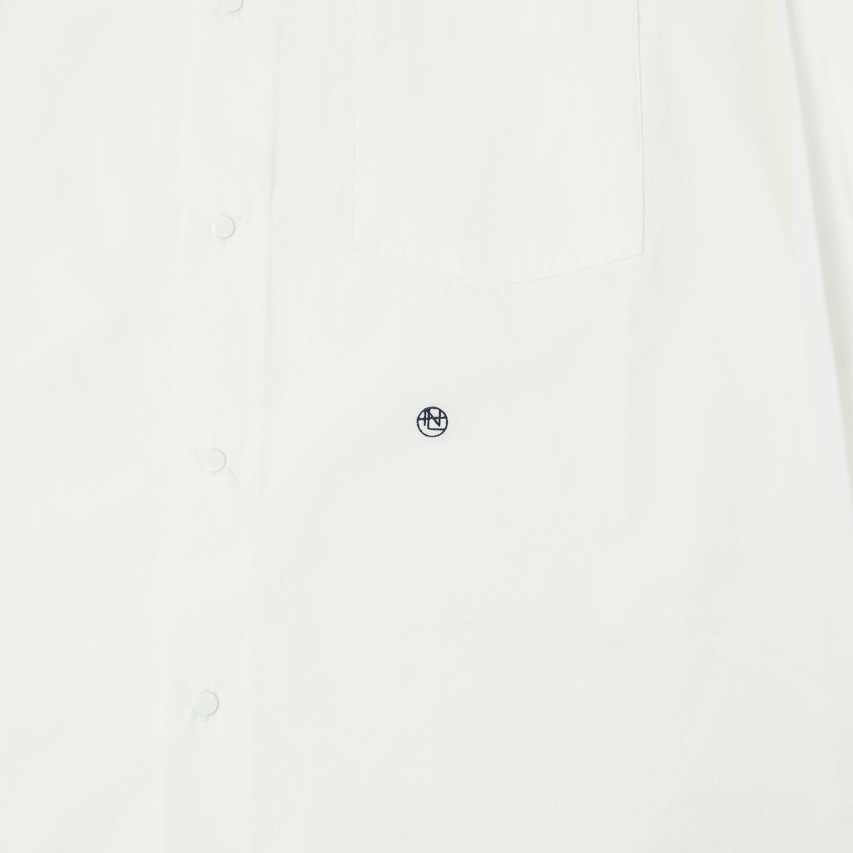 Nanamica Button Up Wind Shirt - Off White