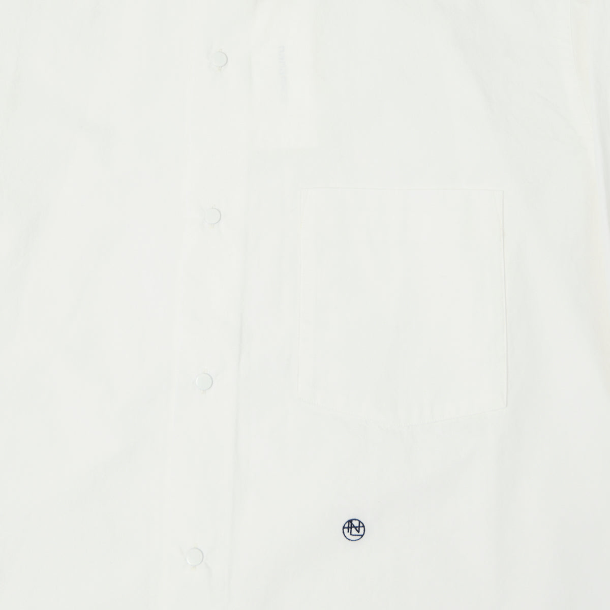 Nanamica Button Up Wind Shirt - Off White