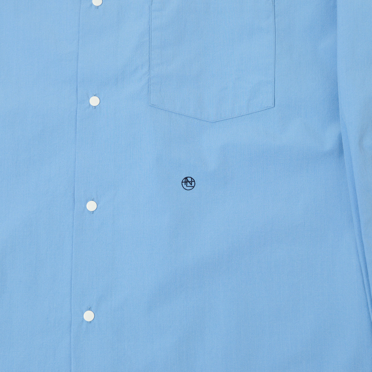 Nanamica Button Up Wind Shirt - Sax
