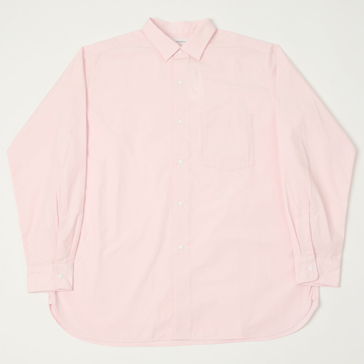 Nanamica Button Up Wind Shirt - Pink